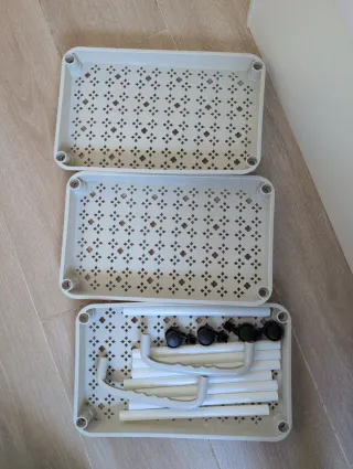 Carrito organizador Temu con ruedas