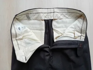 Pantaloni sartoriali uomo Mabitex in pura lana