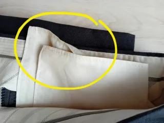 Pantaloni sartoriali uomo Mabitex in pura lana