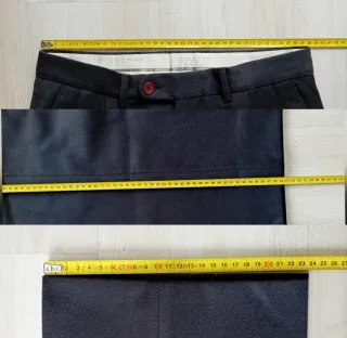 Pantaloni sartoriali uomo Mabitex in pura lana
