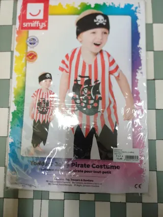 Disfraz Pirata Smiffys 1-2 años
