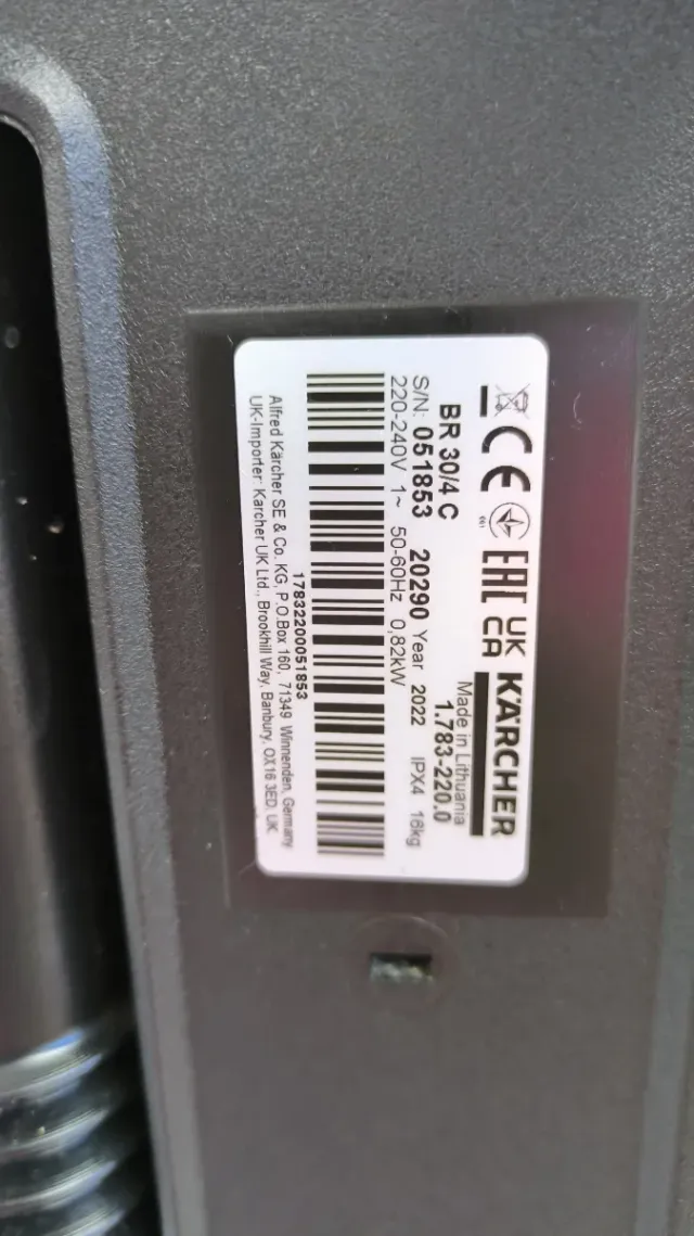 Fregadora aspiradora Kärcher W17Y2200