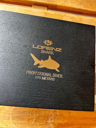 Reloj Lorenz Diver Shark Automático Azul