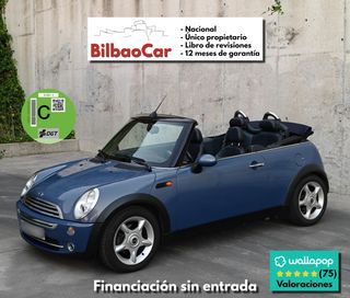 MINI CABRIO COOPER 155.000KM * 1 DUEÑO Y LIBRO *