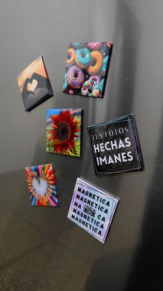 Imanes personalizados donuts