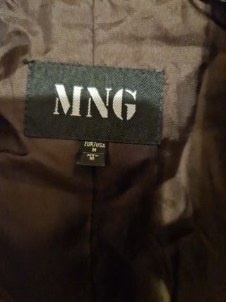 Chaqueta MNG Talla M Marrón