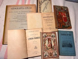 lote de libros varios temáticas y años