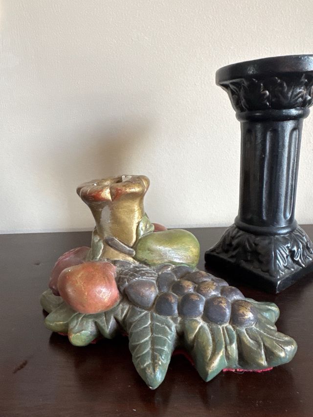 Candelabro Portabella Frutas Metal