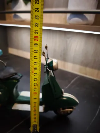 Decorazione Vespa Natale Metallo