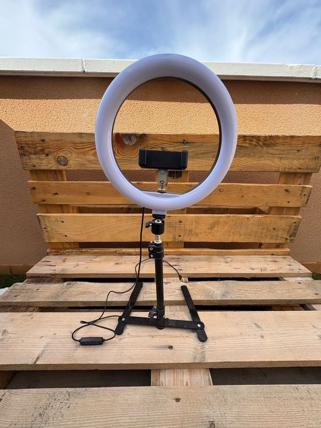 Anillo de Luz LED con Soporte