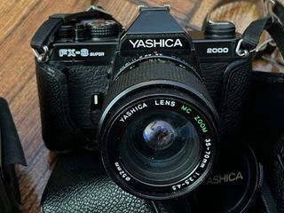 Lote Cámaras y Objetivos Vintage