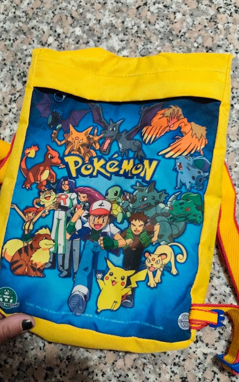 Zainetto Pokémon Anni 90-2000