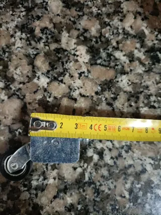 Ruedas para ventana corredera de aluminio