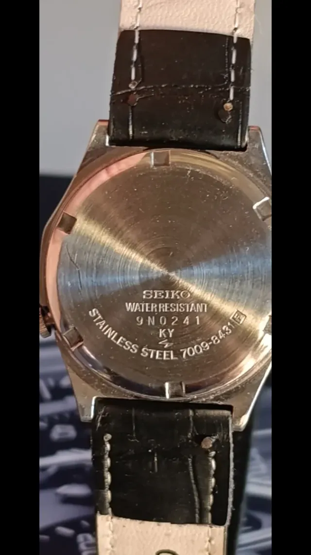 Seiko 5 Automatico Vintage Orologio Blu