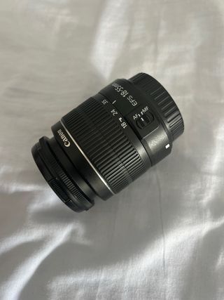 Objetivo Canon EFS 18-55mm