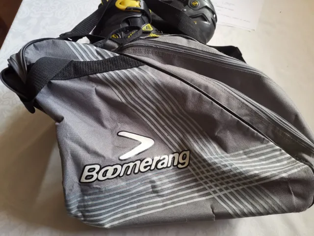 Patines en línea HYS ABEC 3 Negro/Amarillo+bolsa