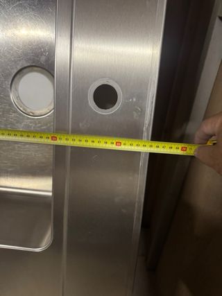 Encimera Inoxidable con Fregadero