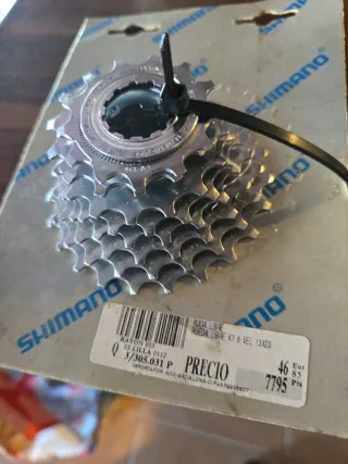 Piñones Shimano 8 vel. 13-23T Nuevos