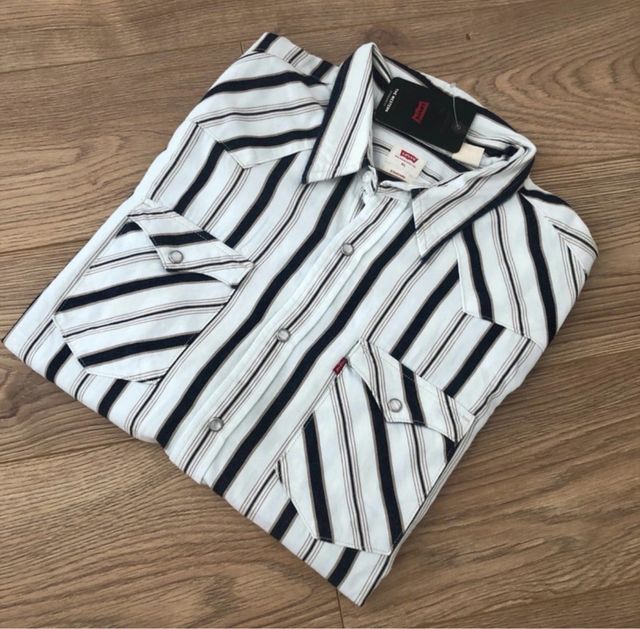 Camicia Western XL a righe Levi's