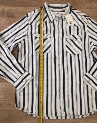 Camisa Levi's Rayas Western XL
