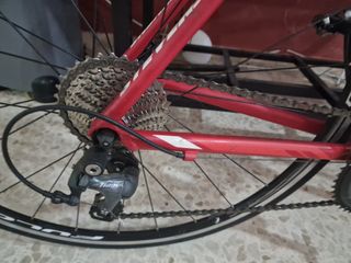 Bicicleta de carretera Stevens Roja