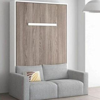 CAMA ABATIBLE VERTICAL CON SOFA NOVA