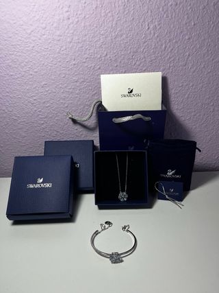 Conjunto Collar y Pulsera Swarovski