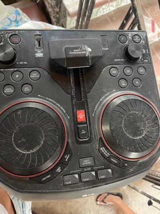 Altavoz LG XBOOM Negro 500W Bluetooth