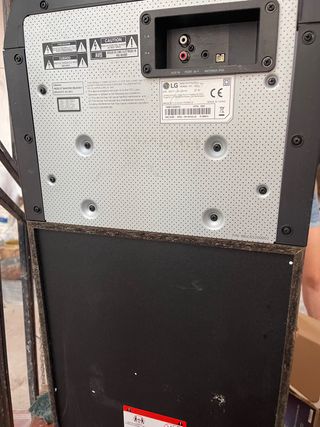 Altavoz LG XBOOM Negro 500W Bluetooth