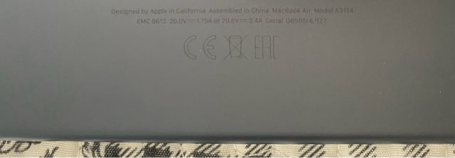 MacBook Air 15,3 M3 16GB/512GB