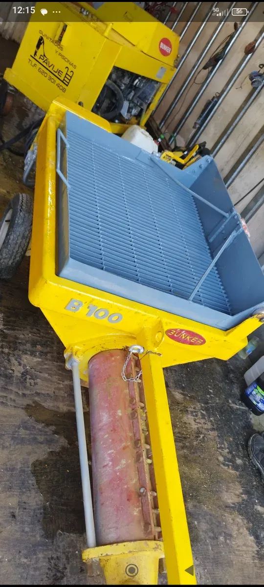 Maquina Gunitadora Bunker B100