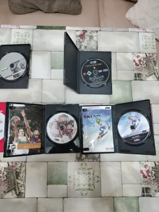 Lote 7 Videojuegos PC: Imperivm, Total War, Ski