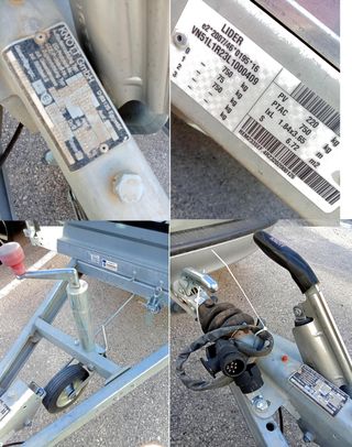 Remolque Cuni Carga y Motos. Knott