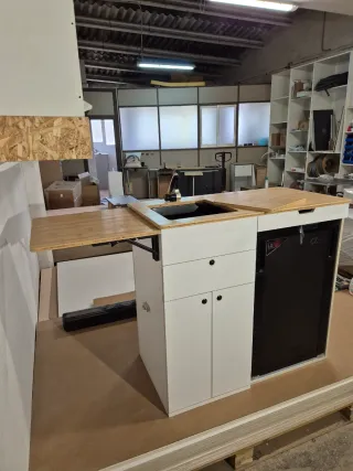 Mueble Fregadero Camper