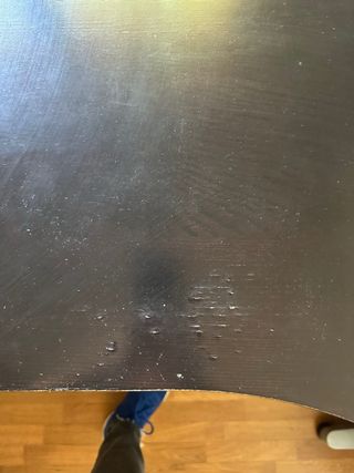 Mesa de despacho Ikea negra