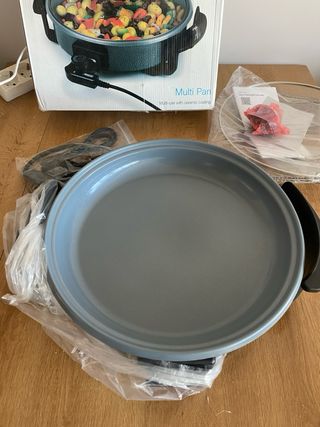 Sartén Eléctrica Princess 30cm Cerámica