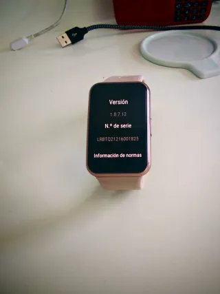 Smartwatch Huawei Fit 1 Rosa Metalizado