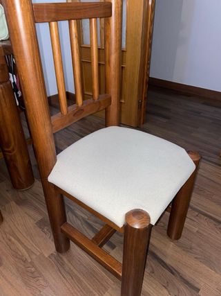 juego de comedor madera maciza
