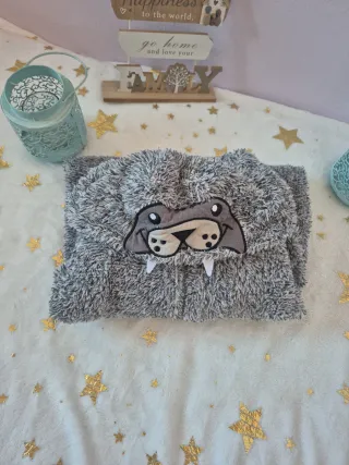 Pigiama tuta bimbo con cappuccio