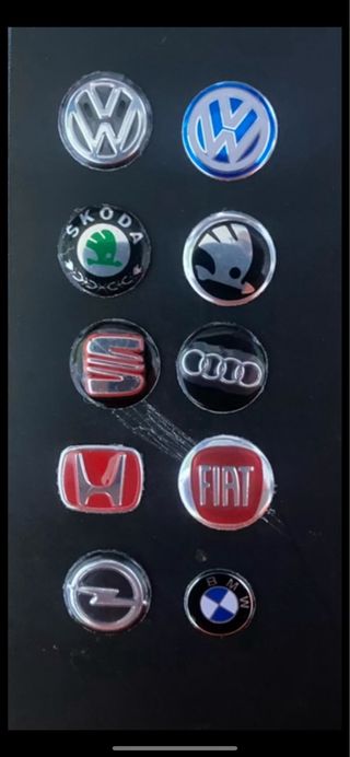 Símbolos para chaves de carros