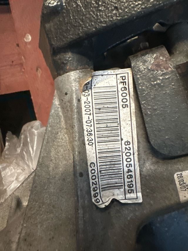 Caja de cambios PF6005