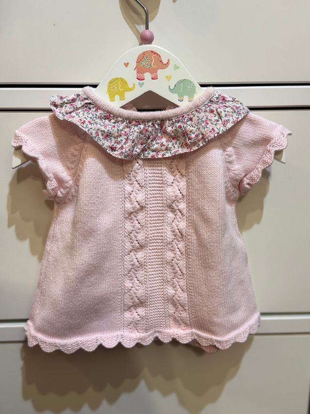 Conjunto bebé rosa dulces