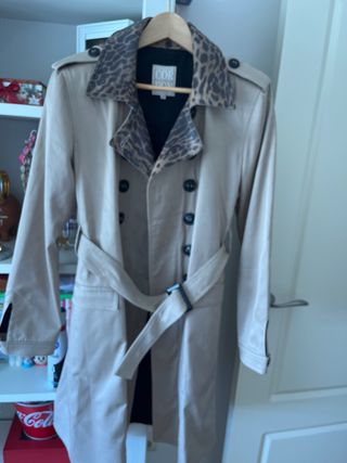 Gabardina CORTEFIEL Beige Talla M