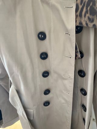 Gabardina CORTEFIEL Beige Talla M