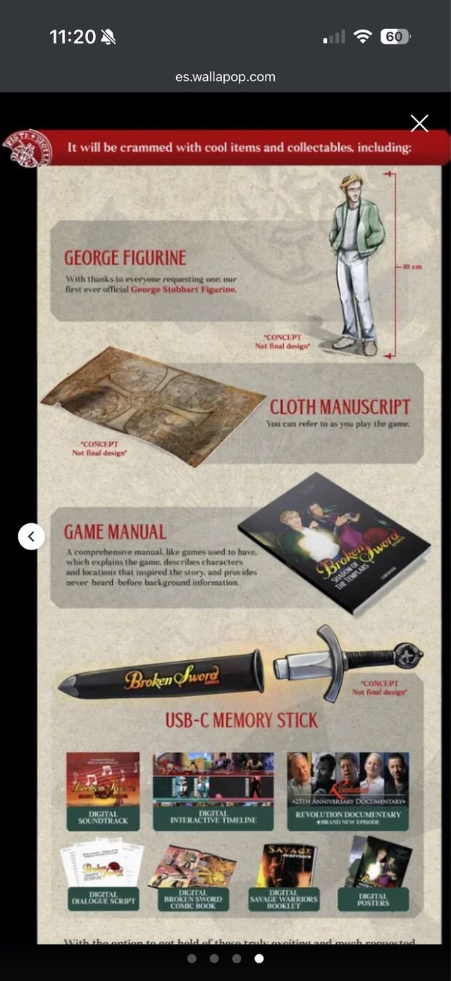 Broken Sword Reforged Edición Coleccionista PAL ES