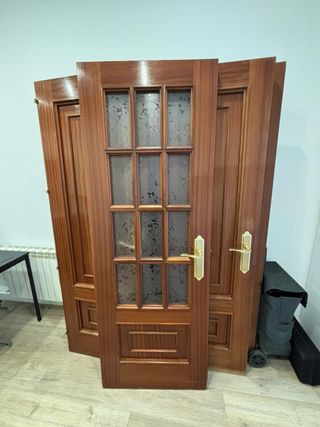 6 Puertas Madera Maciza