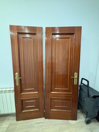 6 Puertas Madera Maciza