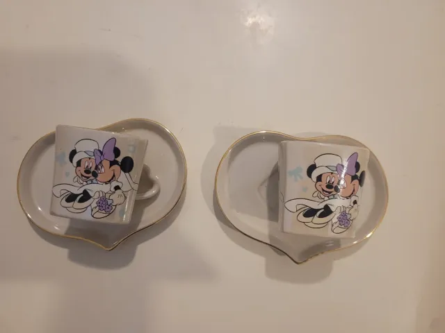 Tazzine Disney Minnie e Topolino