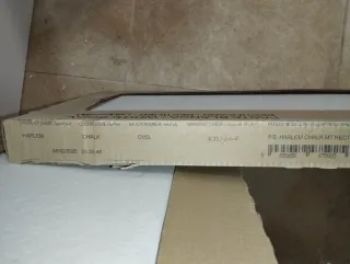 Baldosas de pared de baño blancas/grises