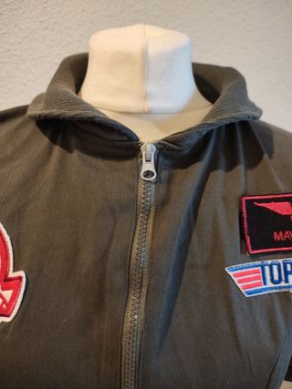 Disfraz Aviador Mujer Top Gun Talla M